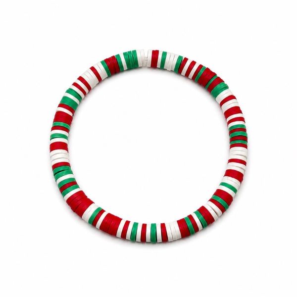 ELI & LOU - Polymer Clay Heishi Bracelet In Colorful