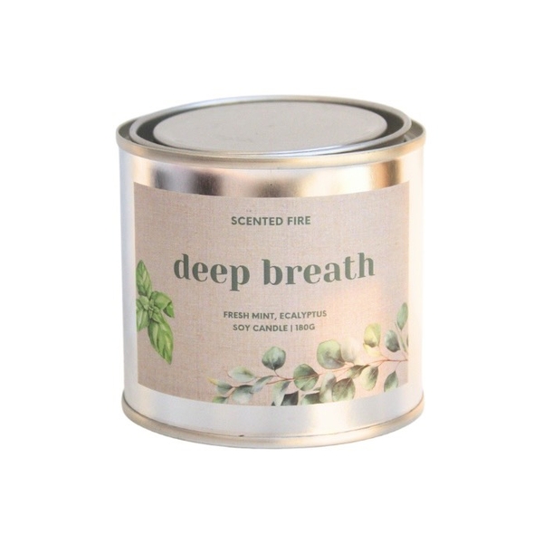 Scented Fire - ‘Deep Breath’ Scented Candle