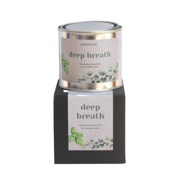 Scented Fire - ‘Deep Breath’ Scented Candle