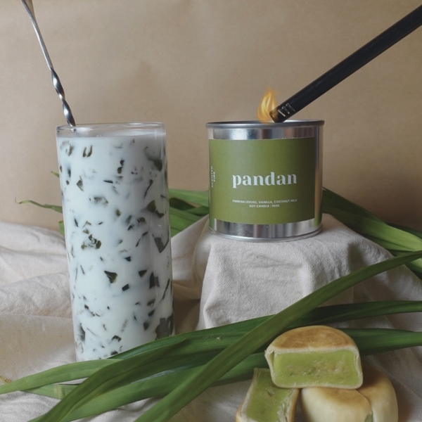 Scented Fire - ‘Pandan’ Scented Candle