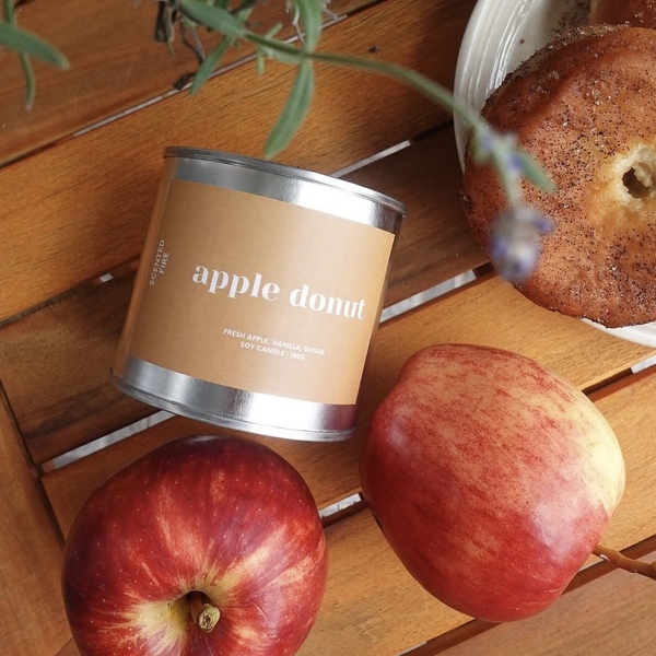 Scented Fire - ‘Apple Donut’ Scented Candle
