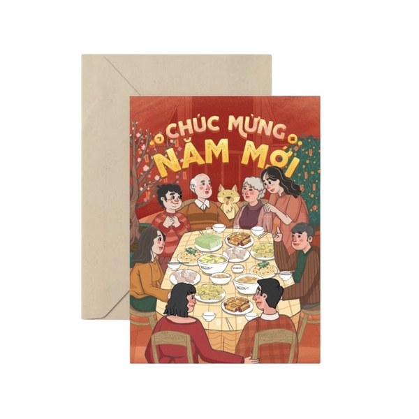 I Have Been There - ‘Tết Meal' Greeting Card