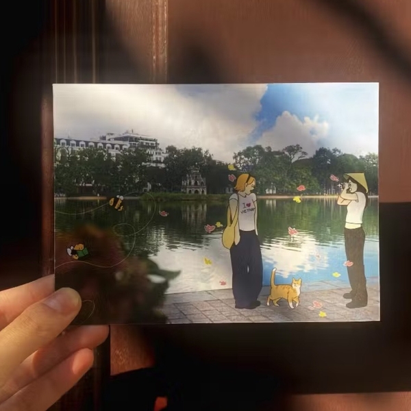 I Have Been There - 'Hoàn Kiếm Lake' Greeting Card