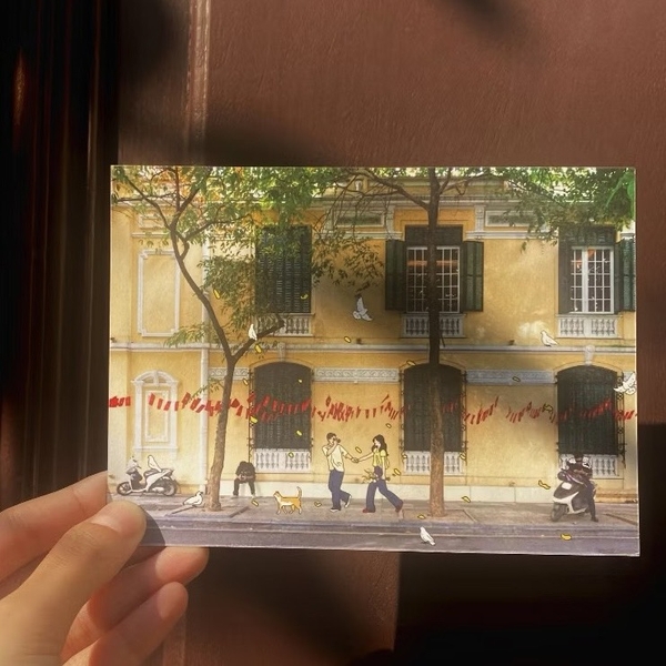 I Have Been There - 'Hanoi Newspaper Office' Greeting Card