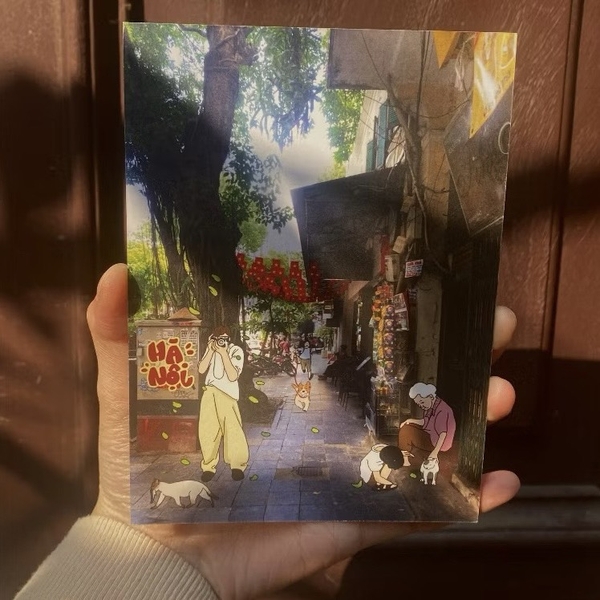 I Have Been There - 'Hanoi Sidewalk' Greeting Card