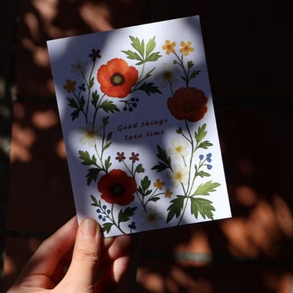 I Have Been There - 'Good Things Take Time' Greeting Card