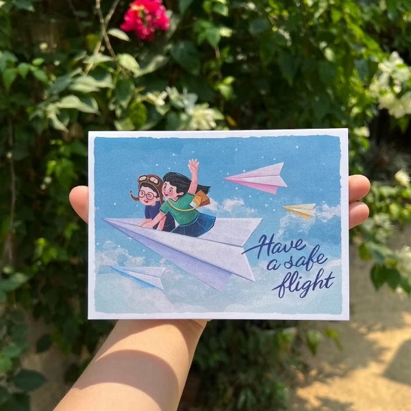 I Have Been There - 'Have A Safe Flight' Greeting Card