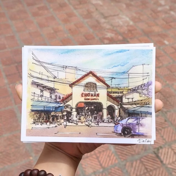 I Have Been There - 'Hàn Market Đà Nẵng' Greeting Card