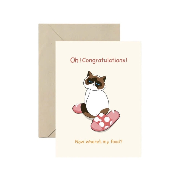 I Have Been There - ‘Oh! Congratulations!' Greeting Card