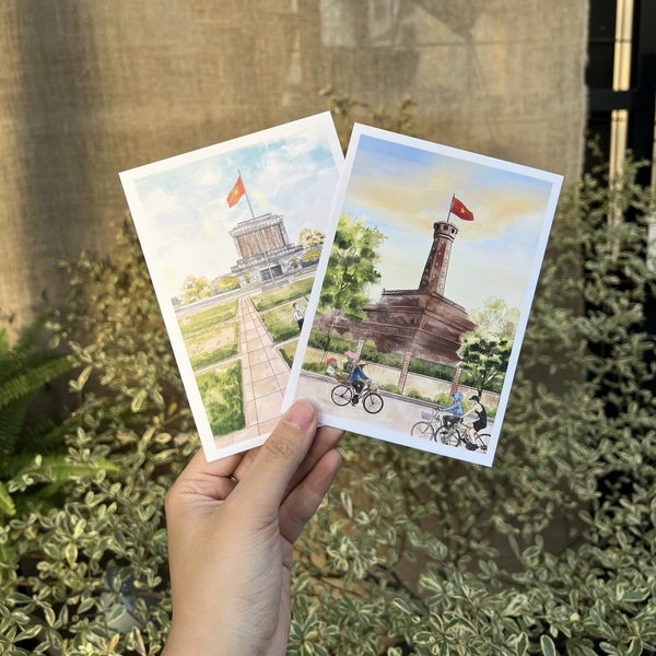 I Have Been There - ‘Flag Tower Of Hanoi' Greeting Card