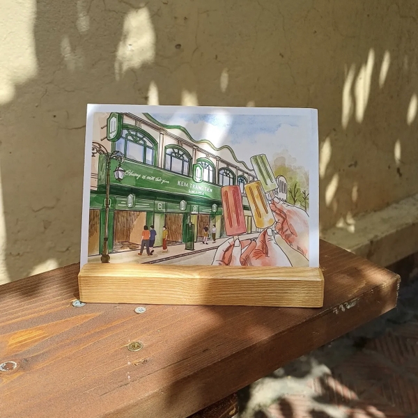 I Have Been There - ‘Tràng Tiền Ice Cream' Greeting Card