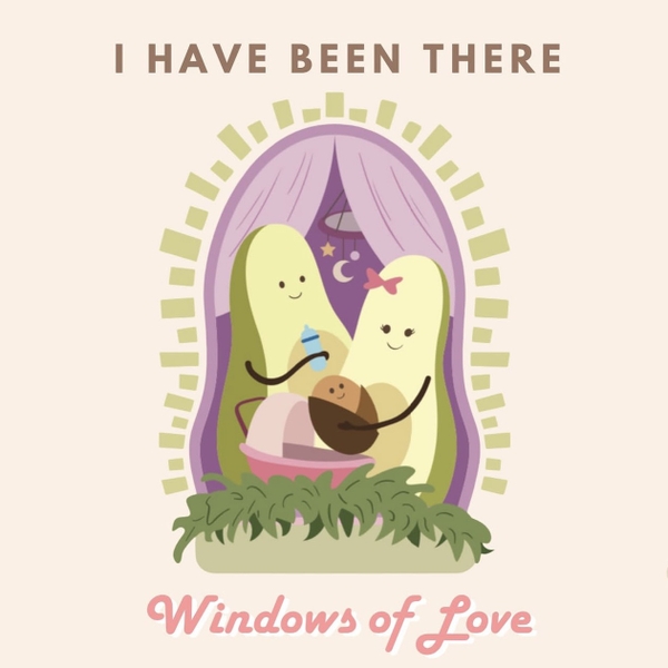 I Have Been There - ‘Avocado Family' Greeting Card