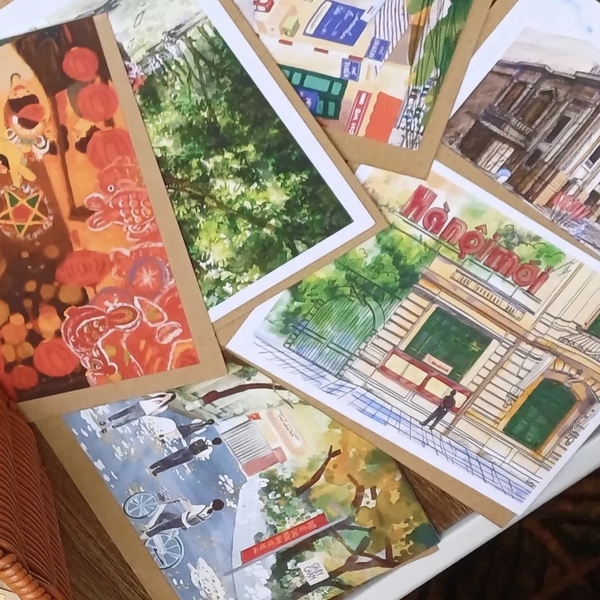 I Have Been There - ‘Hanoi Newspaper Office' Greeting Card