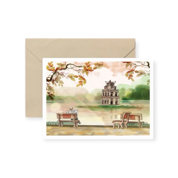 I Have Been There - ‘Turtle Tower' Greeting Card