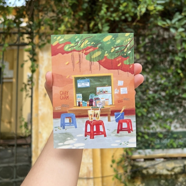 I Have Been There - 'Sidewalk Ice Tea' Greeting Card