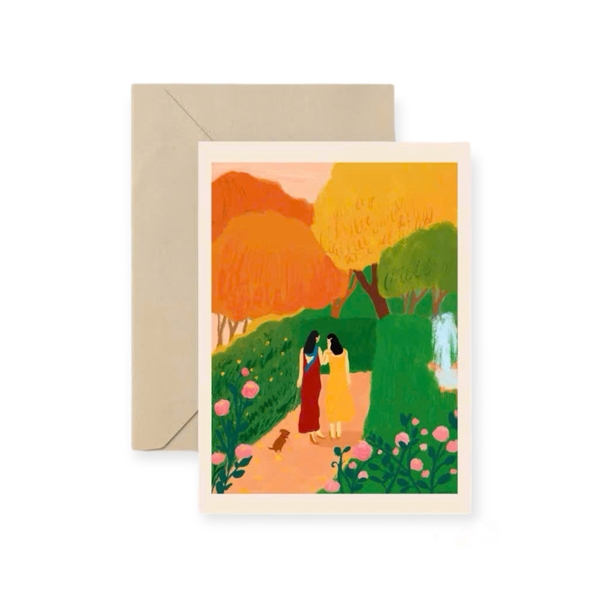 I Have Been There - 'Hold My Hands - Friend Version' Greeting Card