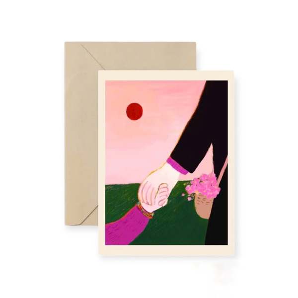 I Have Been There - 'Hold My Hands - Kid Version' Greeting Card