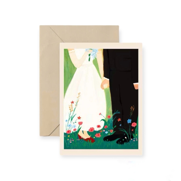 I Have Been There - 'Hold My Hands - Wedding Version' Greeting Card