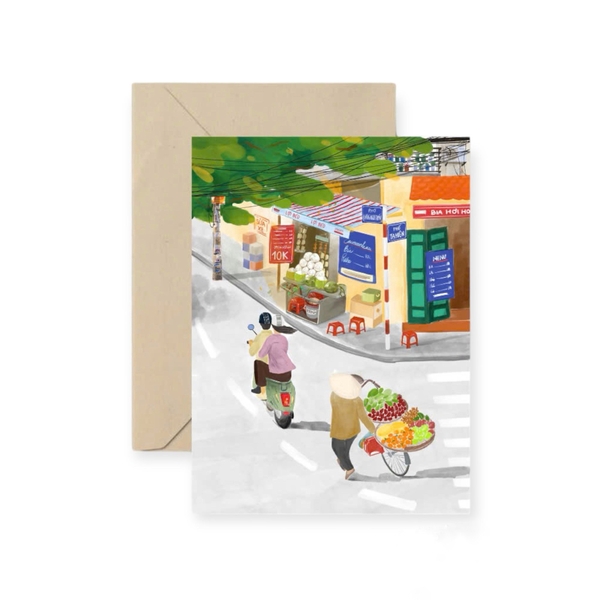 I Have Been There - 'Street' Greeting Card