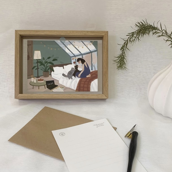 I Have Been There - ‘Peaceful’ Greeting Card