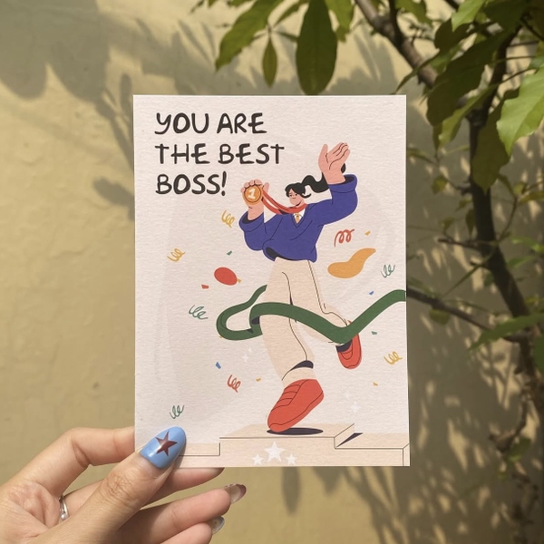 I Have Been There - ‘You Are The Best Boss' Greeting Card