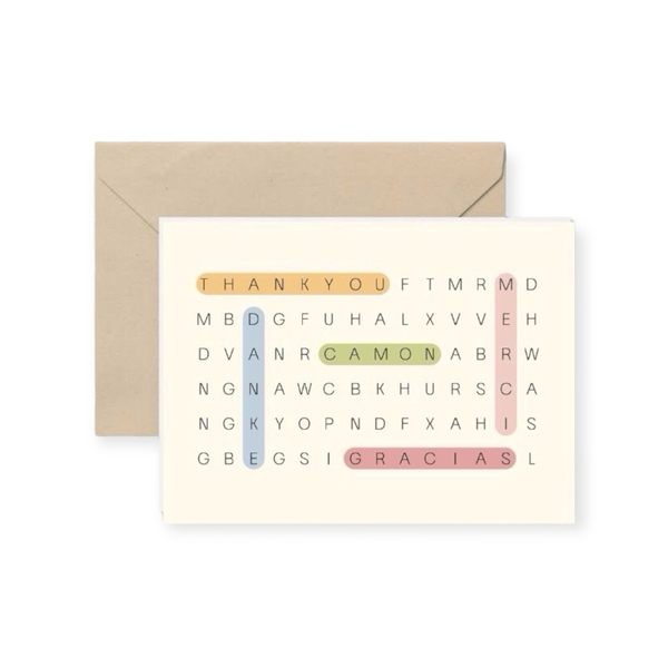 I Have Been There - ‘Thank You' Greeting Card