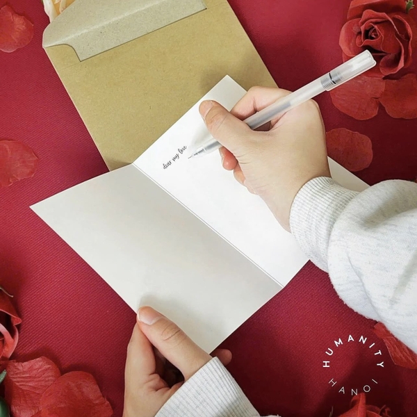 I Have Been There - ‘I Love U From The Buttom Of My Heart' Greeting Card