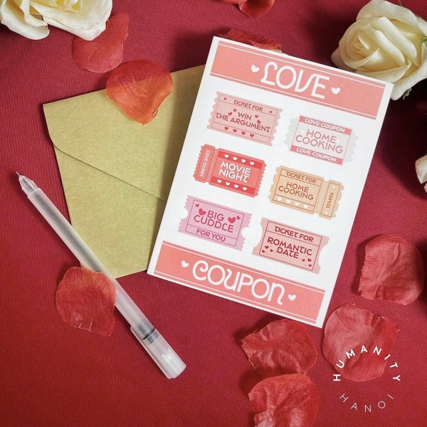 I Have Been There - ‘Love Coupon' Greeting Card