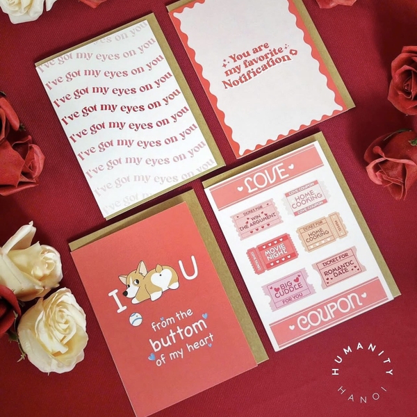 I Have Been There - ‘I Love U From The Buttom Of My Heart' Greeting Card