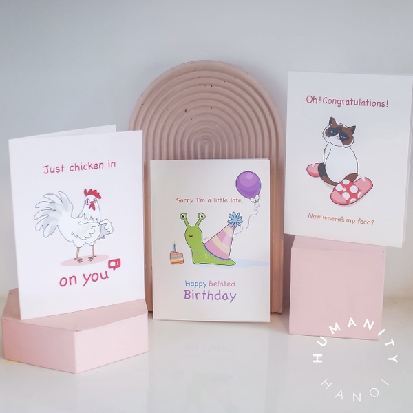 I Have Been There - ‘Oh! Congratulations!' Greeting Card