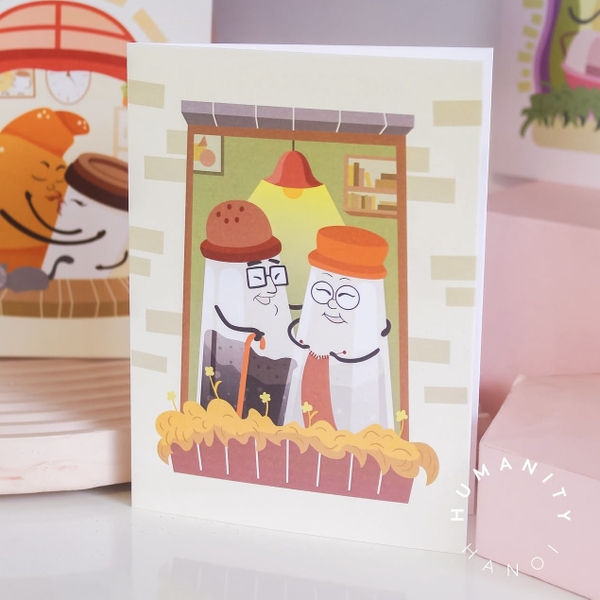 I Have Been There - ‘Salt & Pepper' Greeting Card