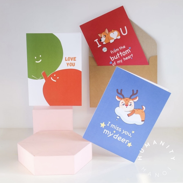 I Have Been There - ‘I Miss You My Deer' Greeting Card