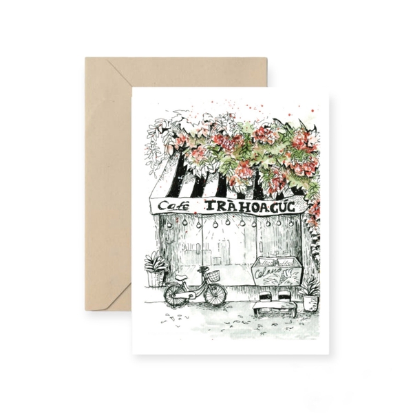 I Have Been There - ‘Coffee Shop’ Greeting Card