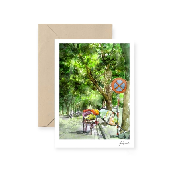 I Have Been There - ‘Phan Đình Phùng Street’ Greeting Card