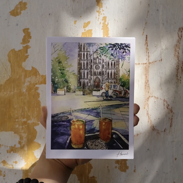I Have Been There - ‘Hanoi Cathedral’ Greeting Card