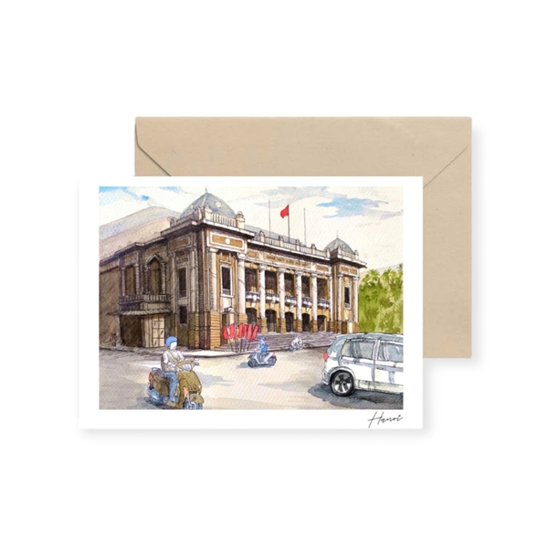 I Have Been There - ‘Hanoi Opera House’ Greeting Card