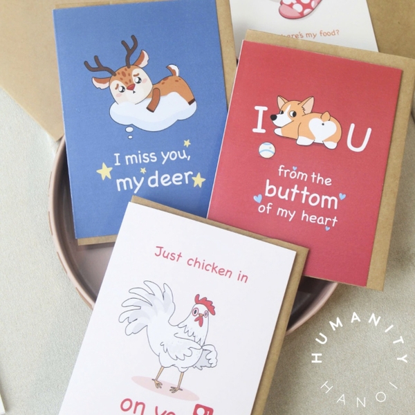 I Have Been There - ‘Just Chicken In On You' Greeting Card