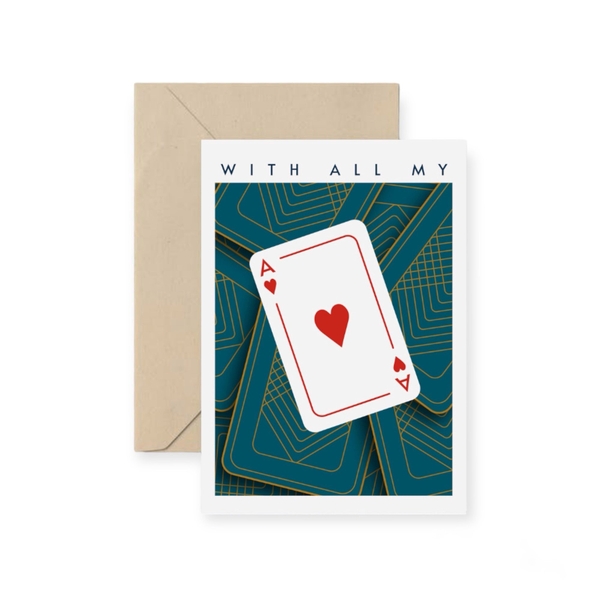 I Have Been There - ‘With All My Heart’ Greeting Card