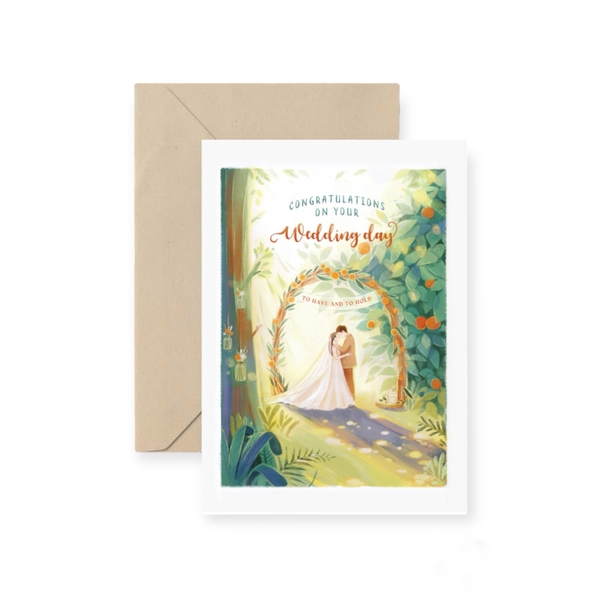 I Have Been There - ‘Congratulations On Your Wedding Day’ Greeting Card