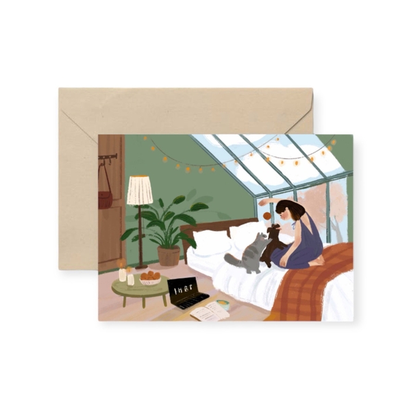 I Have Been There - ‘Peaceful’ Greeting Card
