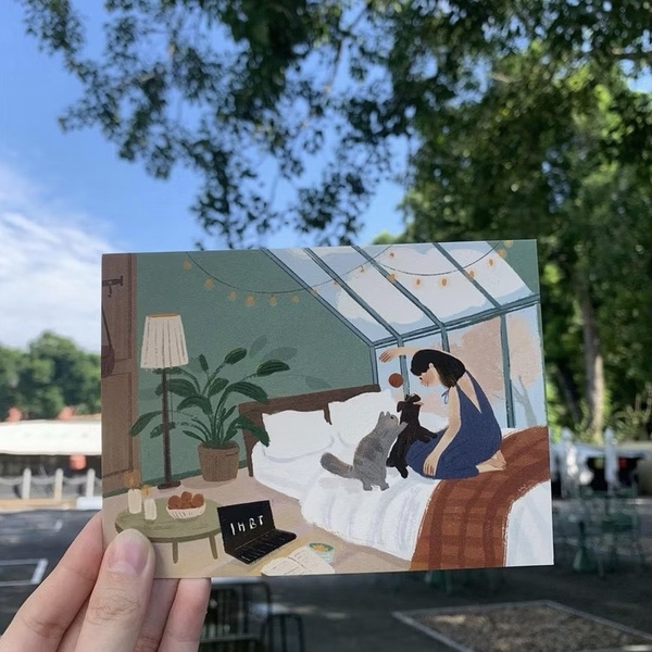 I Have Been There - ‘Peaceful’ Greeting Card