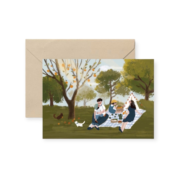 I Have Been There - ‘Picnic’ Greeting Card