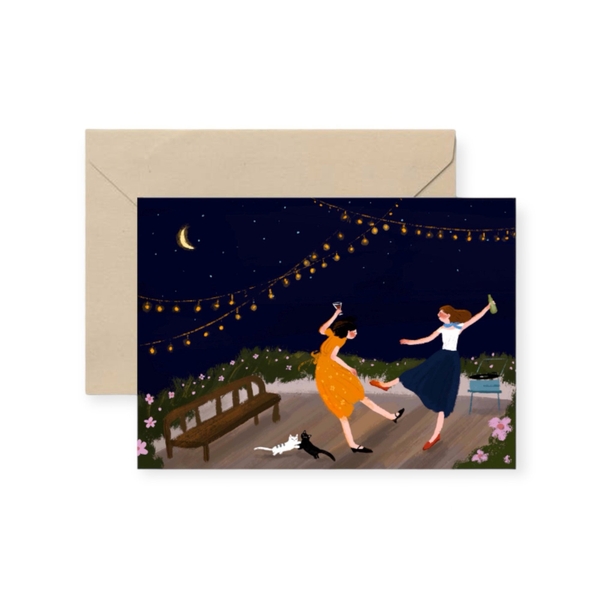 I Have Been There - ‘Dancing’ Greeting Card
