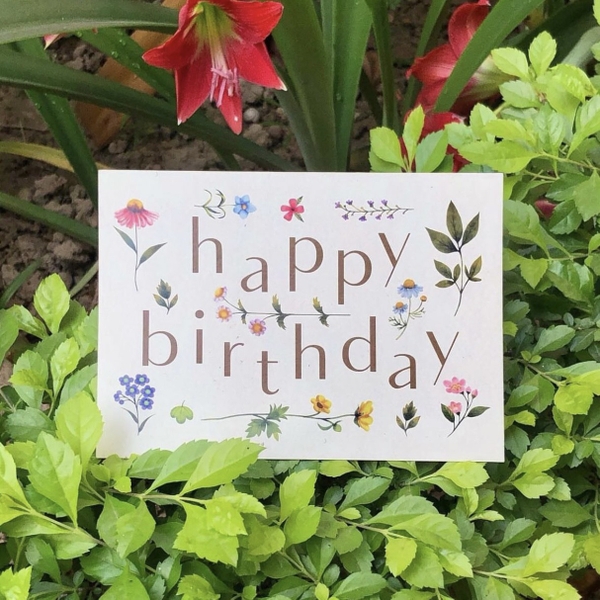 I Have Been There - ‘Happy Birthday’ Greeting Card