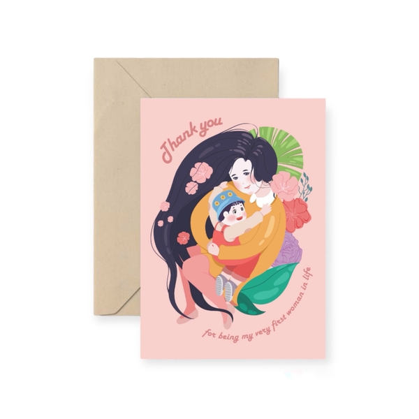 I Have Been There - ‘Thank You For Being My Very First Woman In Life' Greeting Card