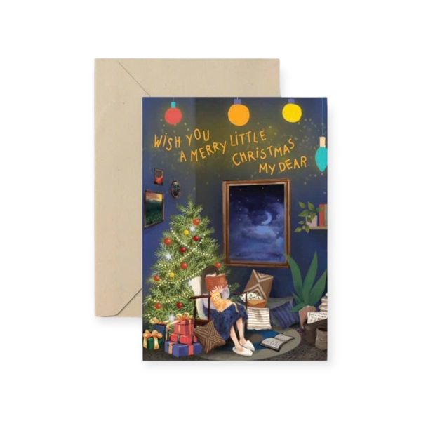 I Have Been There - ‘Wish You A Merry Little Christmas My Dear' Christmas Card