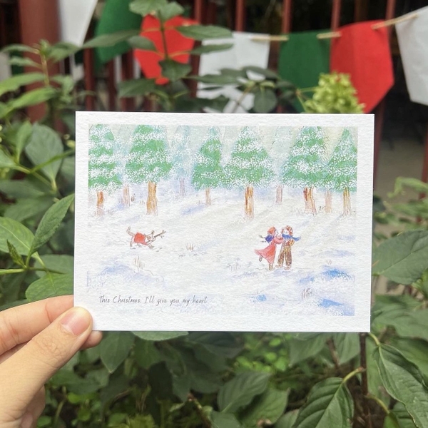I Have Been There - ‘This Christmas I’ll Give You My Heart' Christmas Card