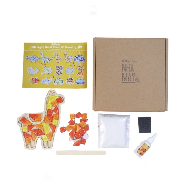 May Art & Craft - ‘Alpaca’ Mosaic DIY Kit