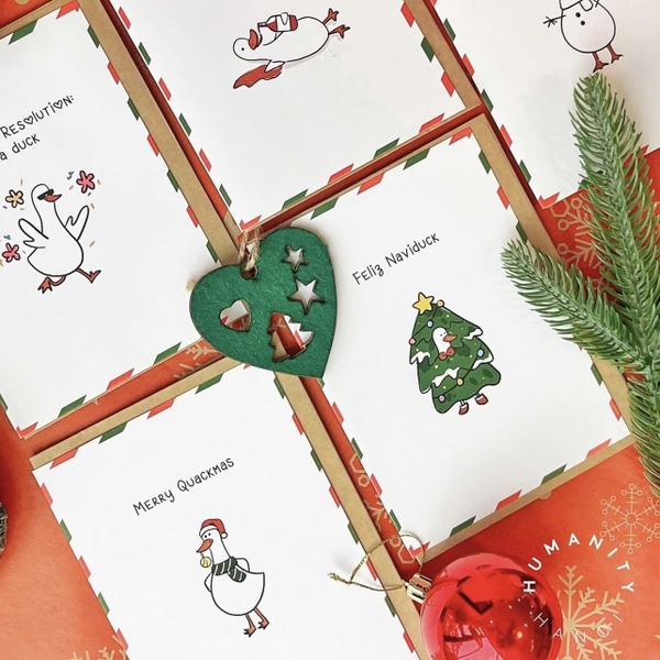 I Have Been There - ‘Feliz Naviduck' Christmas Card