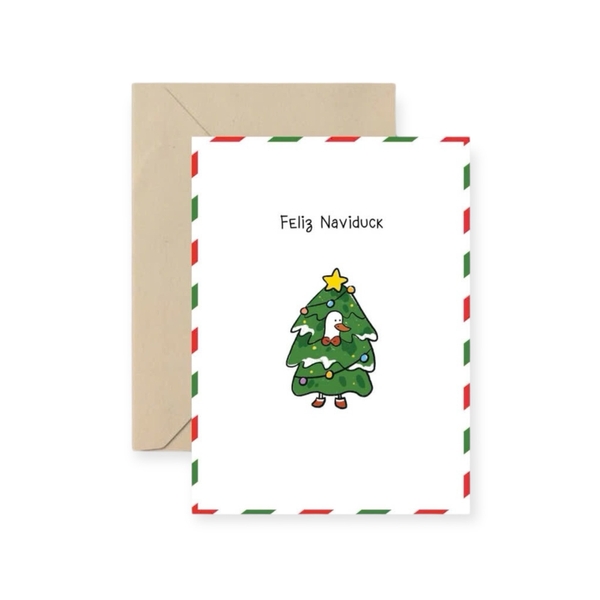 I Have Been There - ‘Feliz Naviduck' Christmas Card